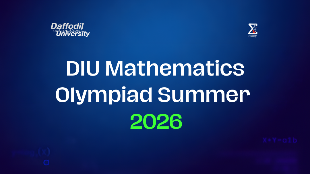 DIU Mathematics Olympiad 2026